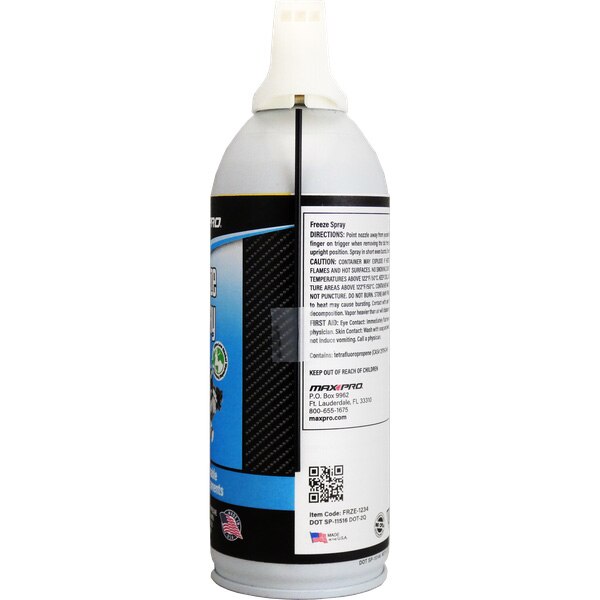 Max Pro FRZE-1234 Freeze Spray 10 oz.